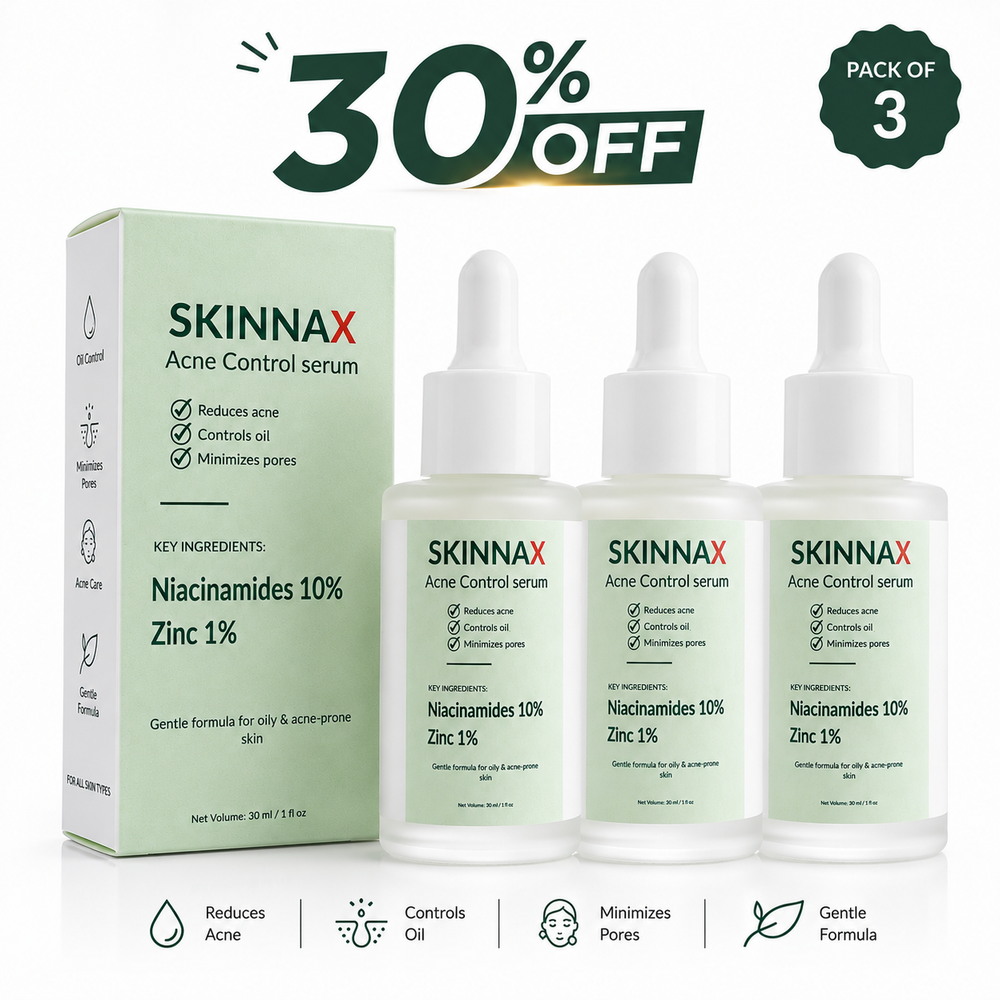 SKINNAX Acne Control Serum (Pack of 3)